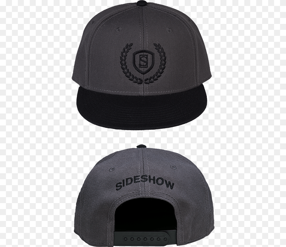 Sideshow Collectibles Sideshow Gray Snapback Cap Apparel Baseball Cap, Baseball Cap, Clothing, Hat Free Png Download
