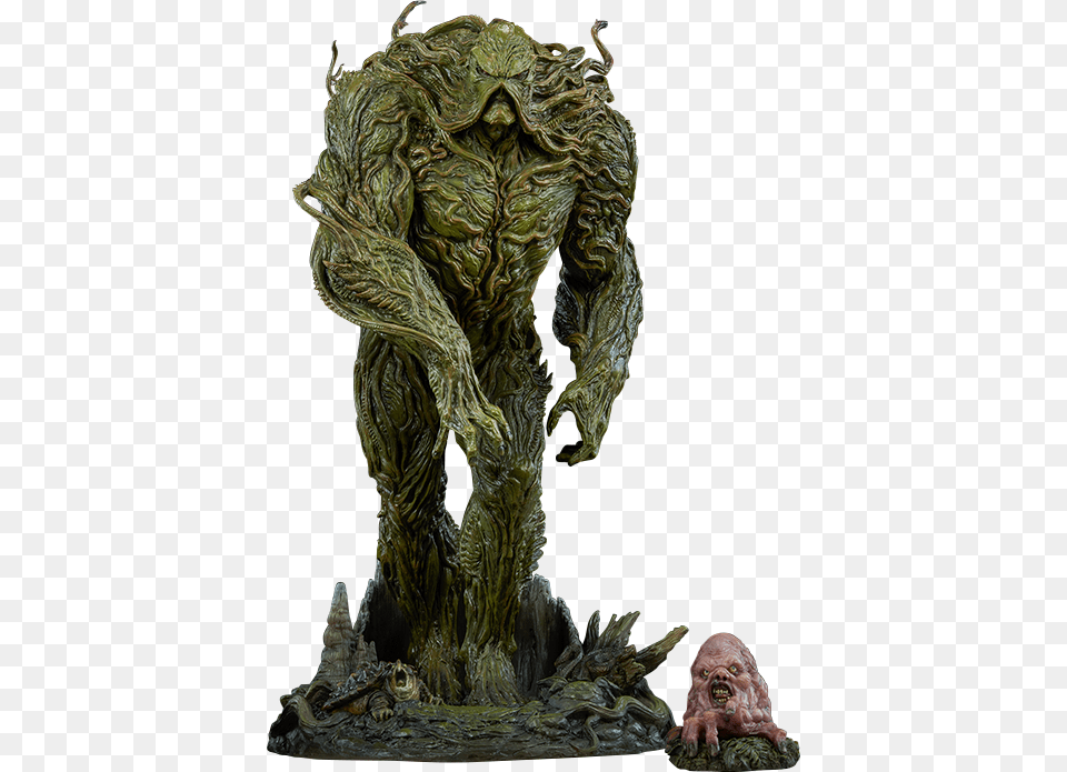 Sideshow Collectibles Swamp Thing Maquette Figurine, Wood, Alien, Wildlife, Monkey Free Png