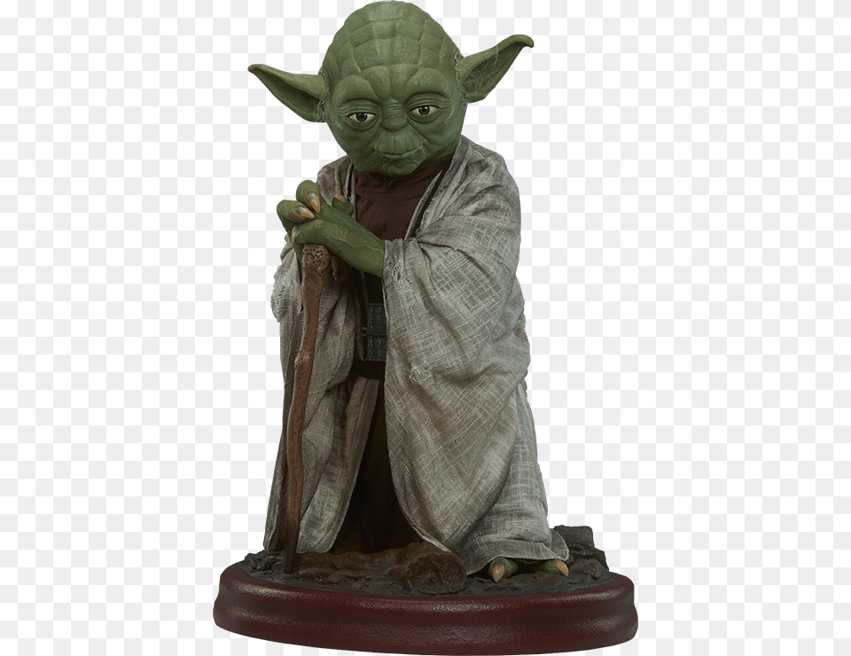 Sideshow Collectibles Yoda Life Size Figureclass Statue, Alien, Figurine, Adult, Male Png