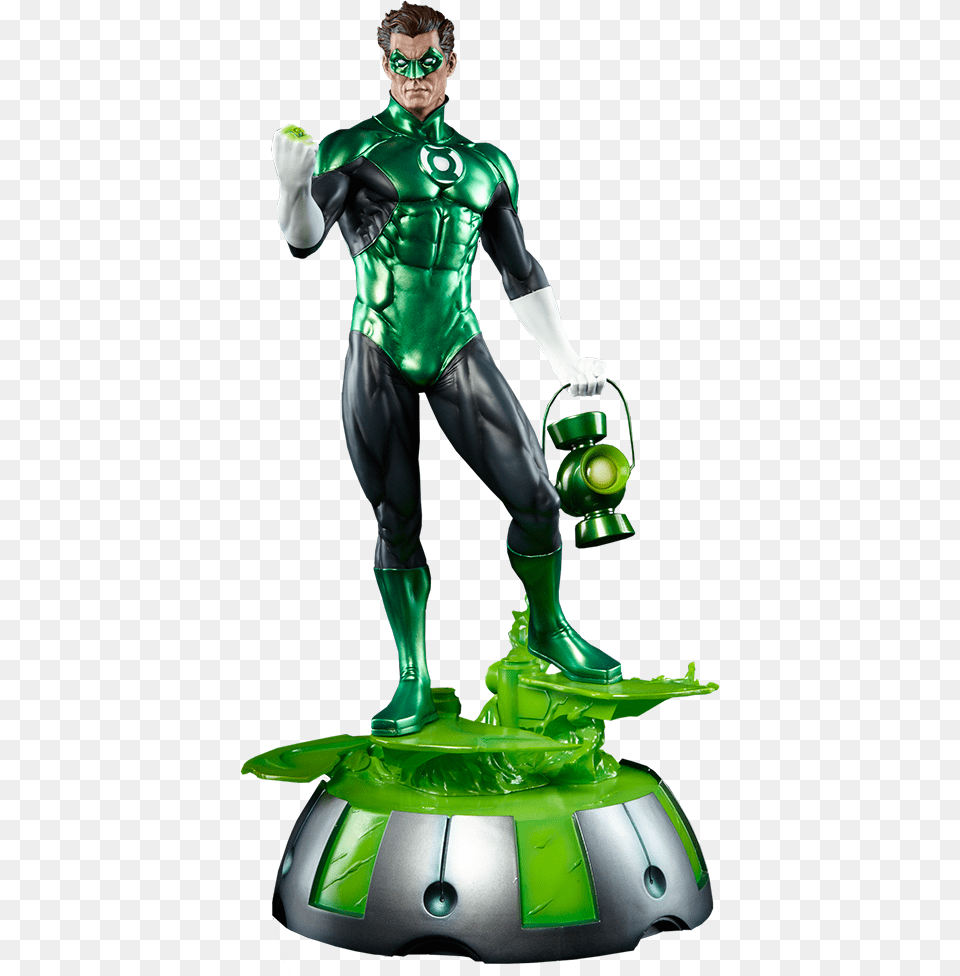 Sideshow Premium Format Green Lantern Exclusive, Adult, Male, Man, Person Png Image