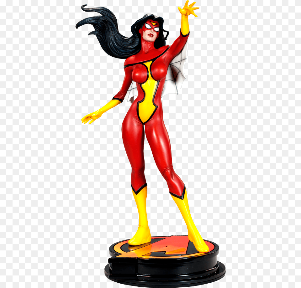 Sideshow Spider Woman Statue, Adult, Person, Figurine, Female Png