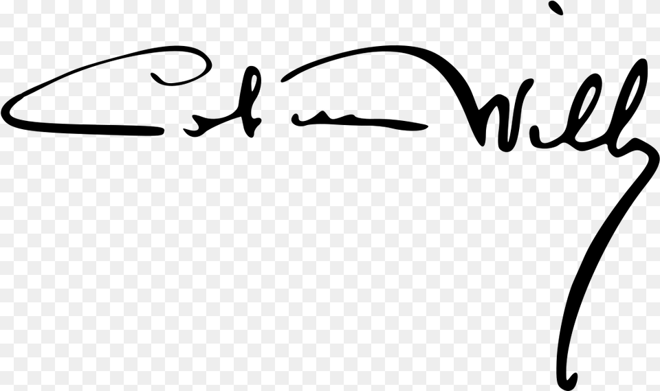 Sidonie Gabrielle Colette Signature, Gray Png Image