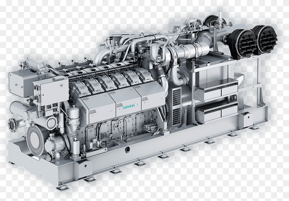 Siemens Gas Engine, Machine, Car, Motor, Transportation Png Image