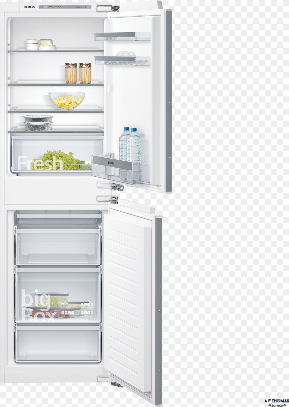 Siemens Ki85vvf30g Built In Fridge Freezer, Appliance, Device, Electrical Device, Refrigerator Free Transparent Png