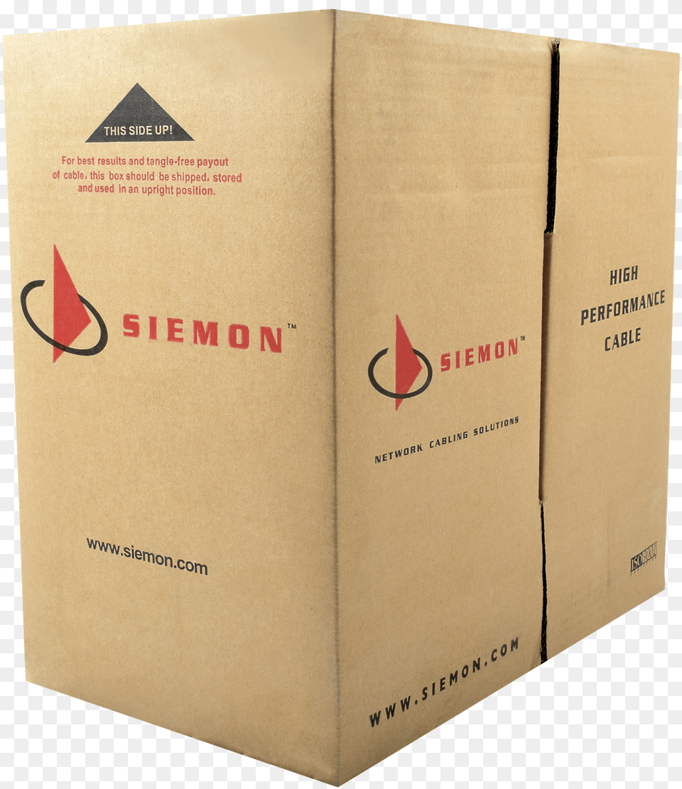 Siemon Utp Cat 6 Cable, Book, Box, Publication, Cardboard Png