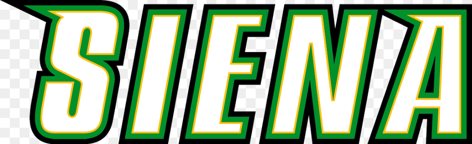 Siena College Logo Transparent, Green, Scoreboard, Text Png Image