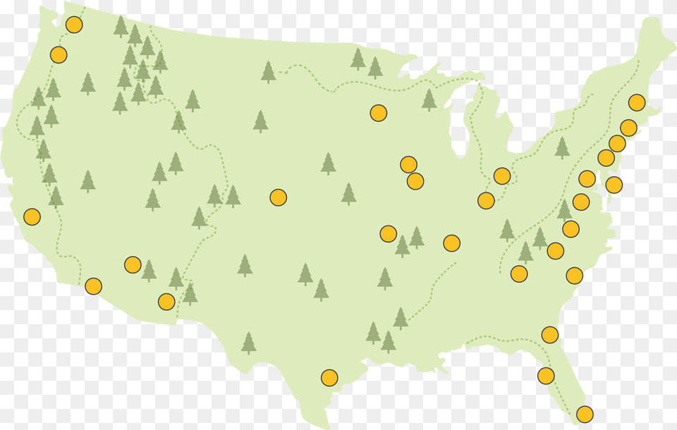 Sierra Club Locations, Chart, Plot, Map, Atlas Png Image