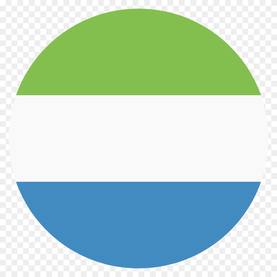 Sierra Leone Flag Emoji Clipart, Sphere, Astronomy, Moon, Nature Free Png