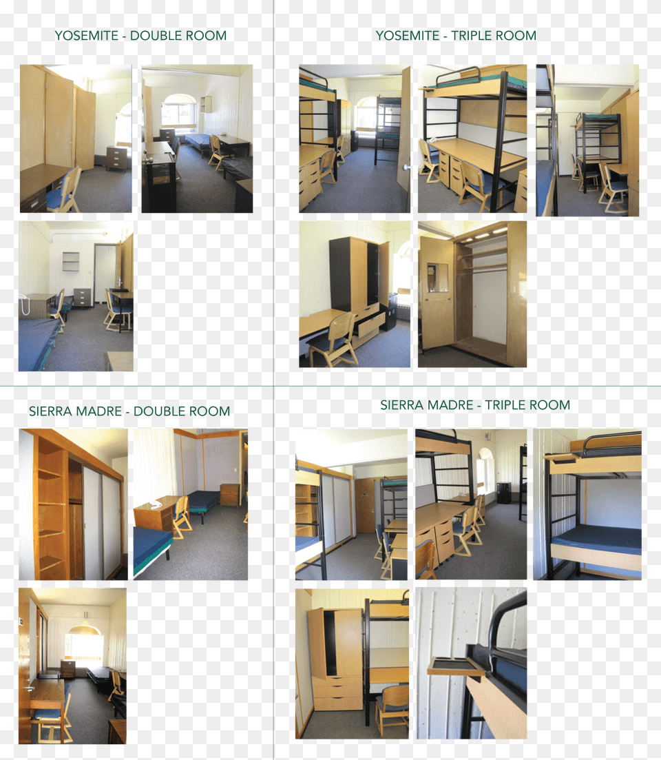 Sierra Madre And Yosemite Photos Sierra Madre Dorms Cal Poly Slo, Bed, Bedroom, Room, Indoors Png