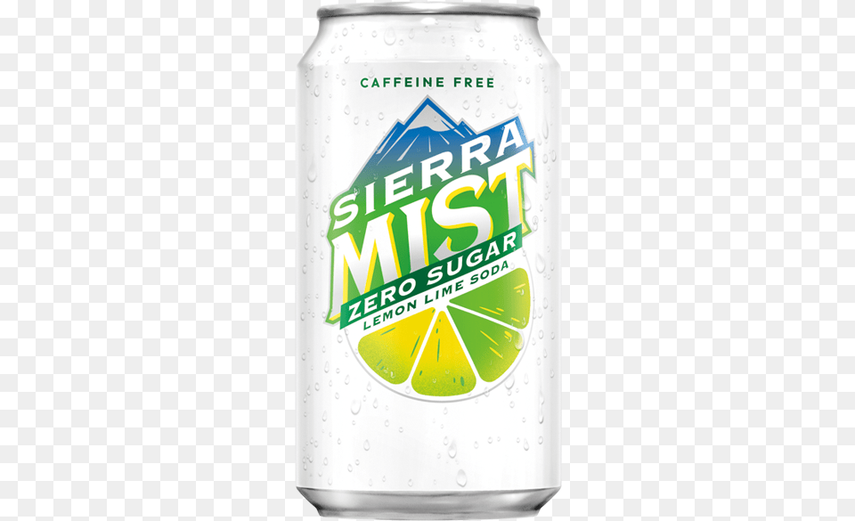 Sierra Mist Zero Sugar, Tin, Can Png