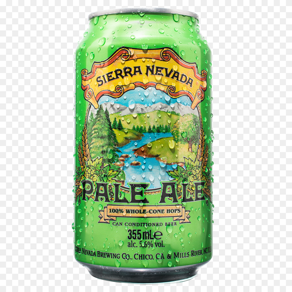 Sierra Nevada Pale Ale American Pale Ales Beer Hawk, Alcohol, Beverage, Can, Tin Png