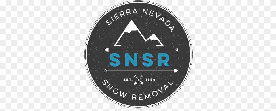 Sierra Nevada Snow Removal Circle, Logo, Badge, Symbol Png