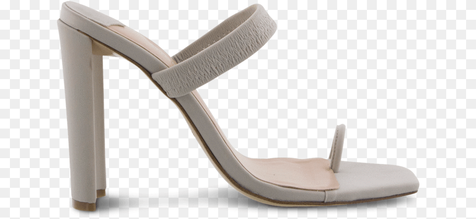 Sierra Stone Lycra Heels Sandal, Clothing, Footwear, High Heel, Shoe Free Png