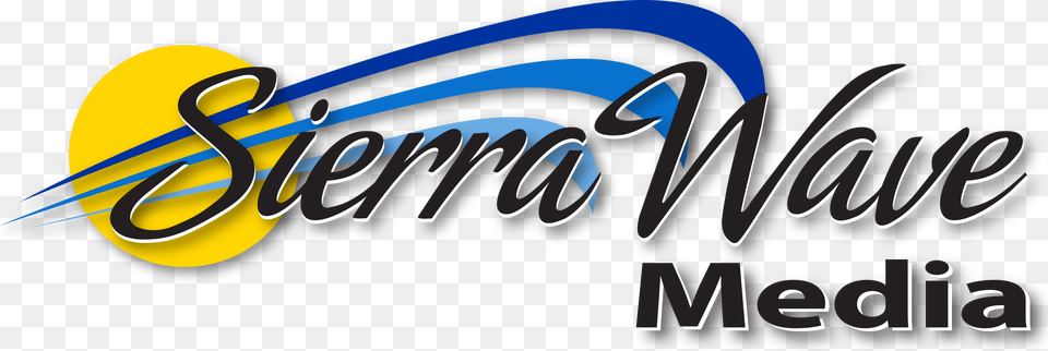 Sierra Wave Media Logo Full Color Graphic Design, Text Png