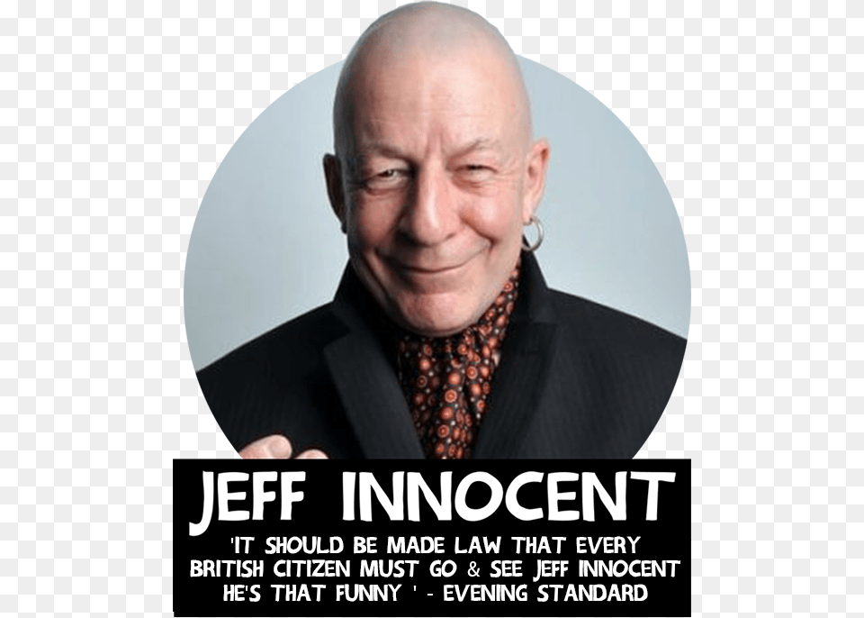 Sifcomedians 0001 It Should Be Made Law That Every Jeff Innocent, Accessories, Portrait, Photography, Person Png