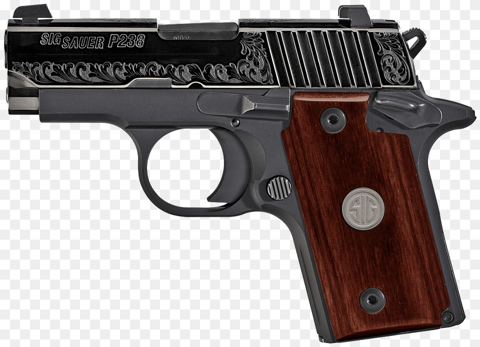 Sig Sauer P238 Black Pearl, Firearm, Gun, Handgun, Weapon Png