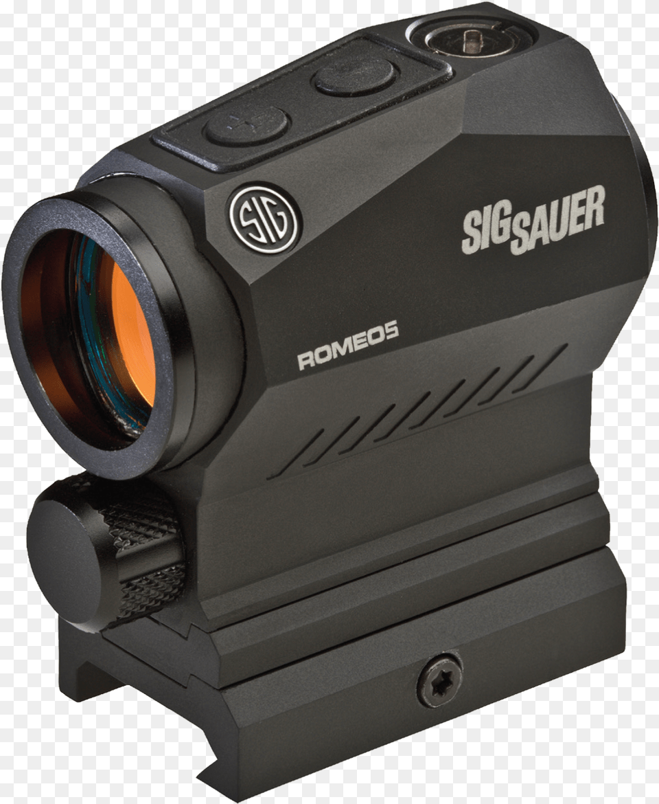 Sig Sauer Romeo5xdr Compact Red Dot Sight Sig Sauer Romeo 5 Xdr, Camera, Electronics, Video Camera Png