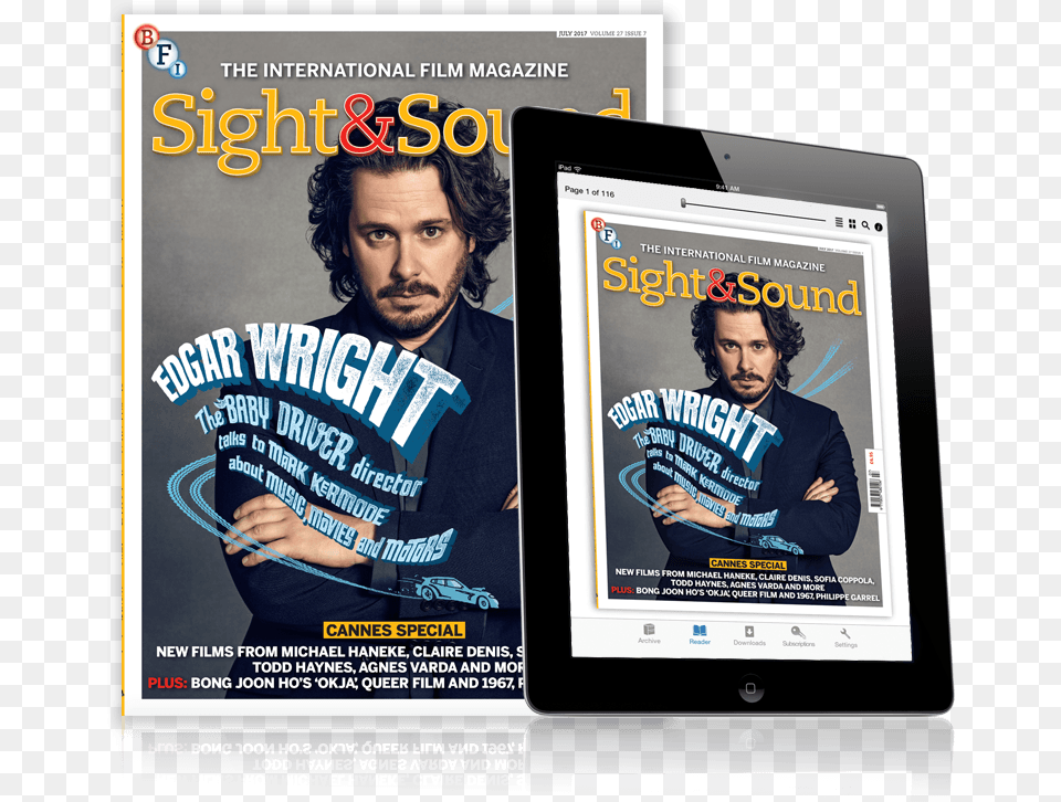 Sight And Sound Magazine 2017, Advertisement, Poster, Adult, Publication Free Png Download