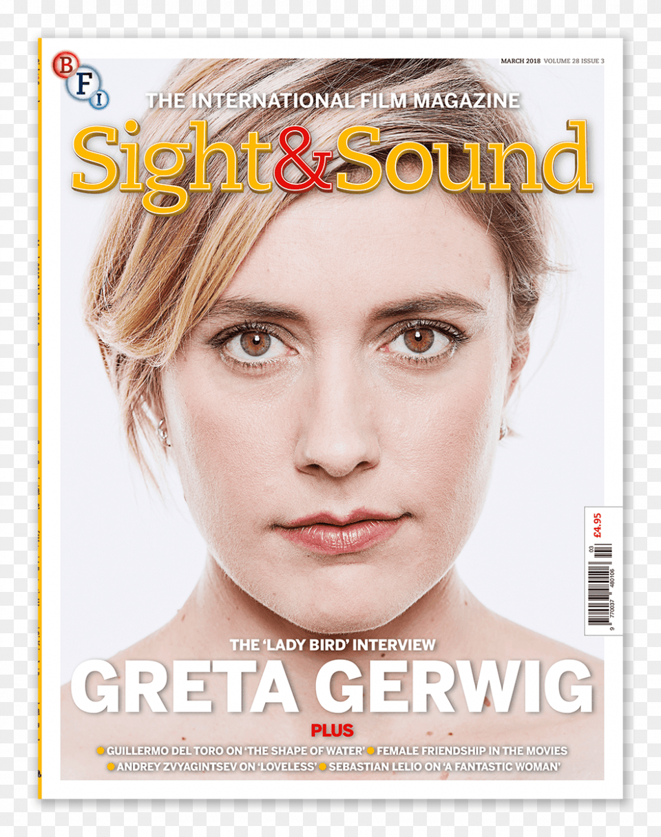 Sight And Sound Magazine 2018, Adult, Publication, Person, Woman Free Png Download