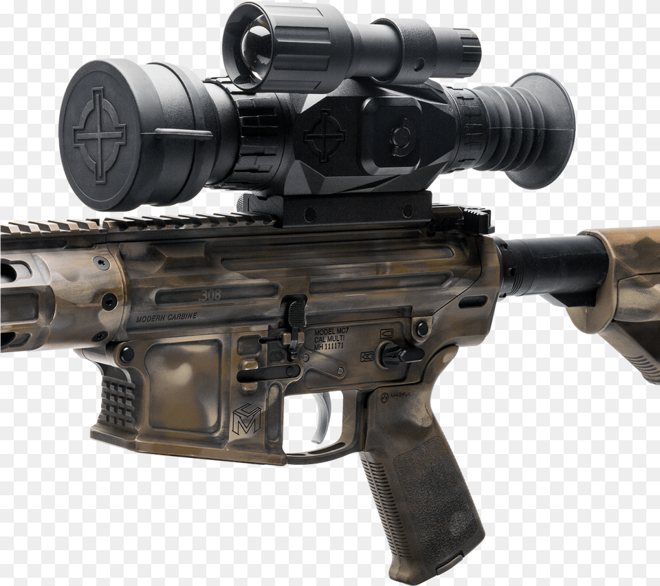 Sightmark Wraith Clipart Y Kiikarithtin, Firearm, Gun, Rifle, Weapon Free Png