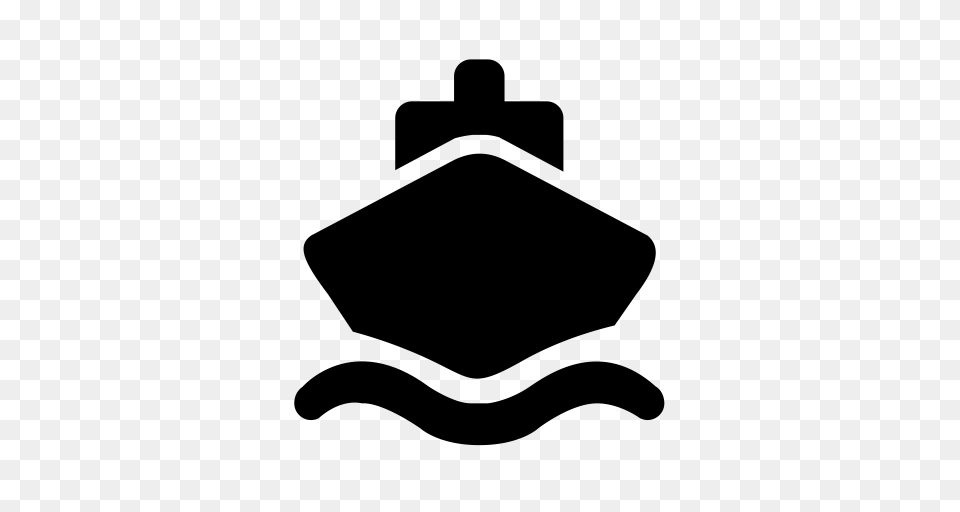 Sightseeing Boat Boat Marine Icon With And Vector Format, Gray Png