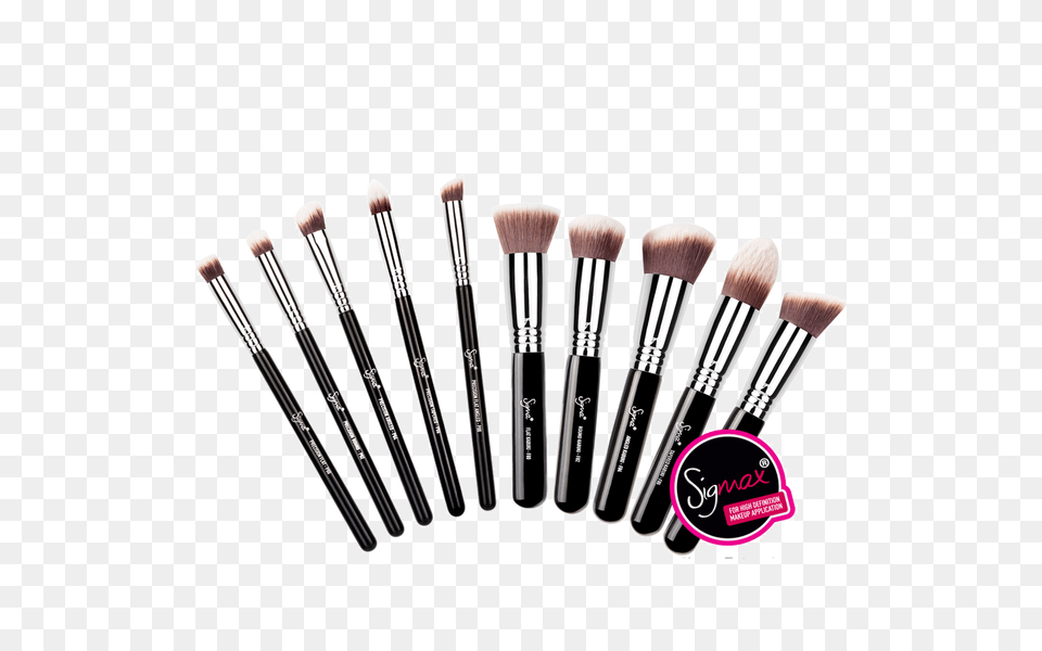 Sigma Brush Sigmax Essential Kit Brushes Alcone Company, Device, Tool, Cosmetics Png Image