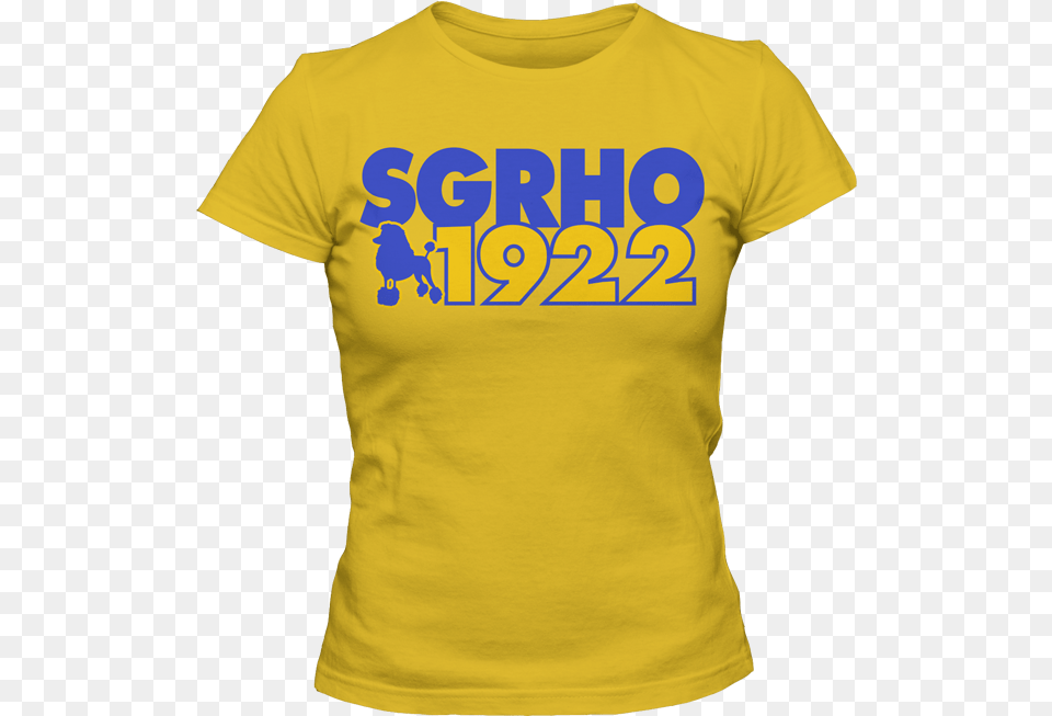 Sigma Gamma Rho 1922 Founding Year T Shirt, Clothing, T-shirt Free Transparent Png