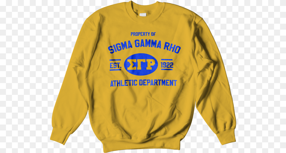 Sigma Gamma Rho Athletic Crewneck Sweatshirt Unc To Chicago Jordan 1 Shirt, Clothing, Knitwear, Sweater, Hoodie Free Png