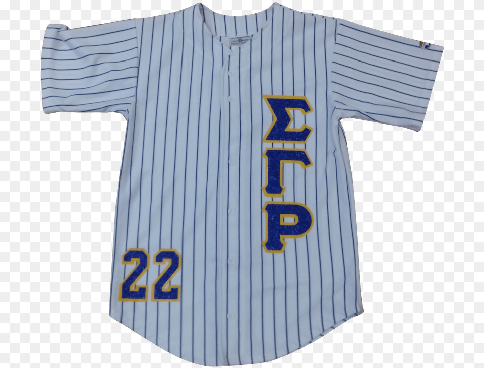 Sigma Gamma Rho Baseball Jersey, Clothing, Shirt Free Transparent Png