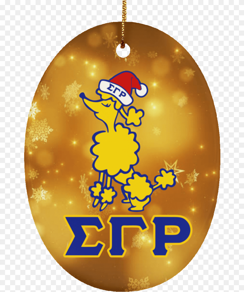 Sigma Gamma Rho Oval Ornaments, Gold, Accessories, Person, Face Png