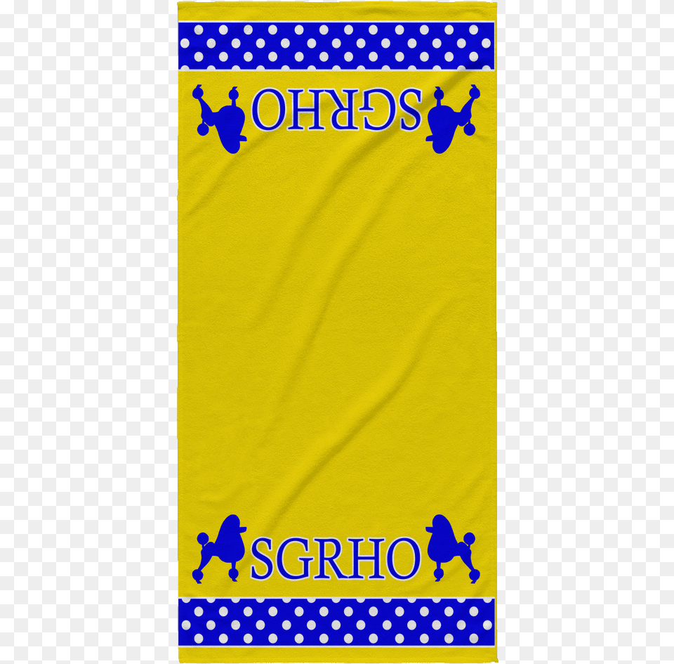 Sigma Gamma Rho Polycotton Towel Baby Shape Flash Card Heart High Quality, Home Decor Free Png Download