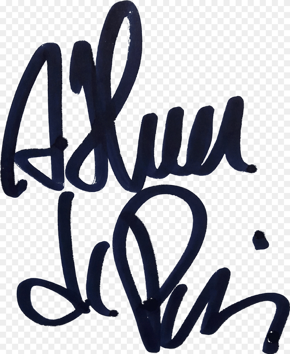 Sign Arthur De Pins, Handwriting, Text Png