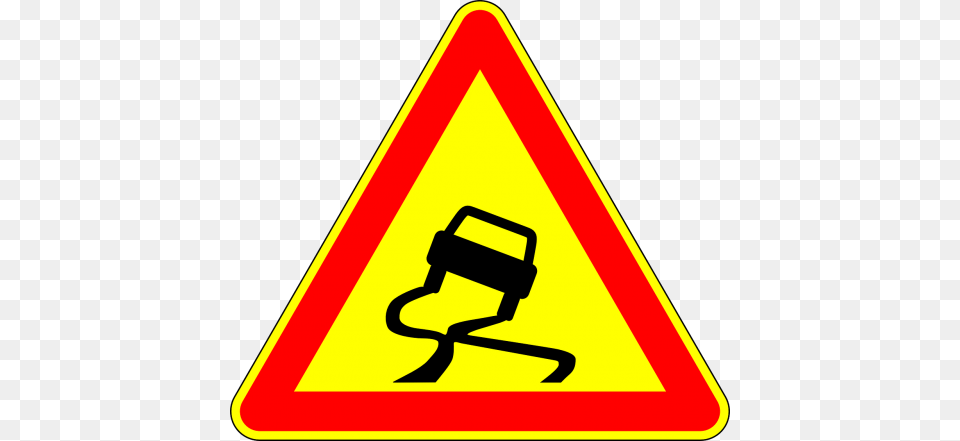 Sign Car Sliding, Symbol, Road Sign Png Image