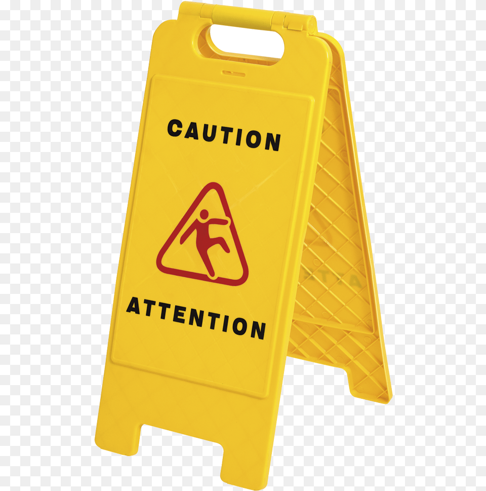 Sign Caution Wet Floor, Fence, Mailbox Free Png