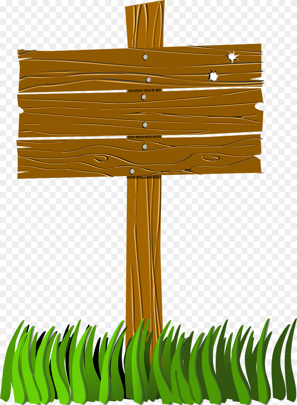 Sign Clipart, Cross, Grass, Plant, Symbol Free Png