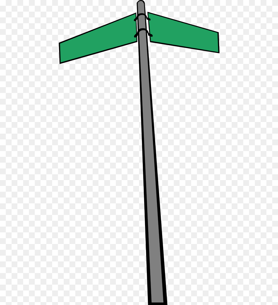 Sign Clipart Main Street, Cross, Symbol, Utility Pole Free Png Download