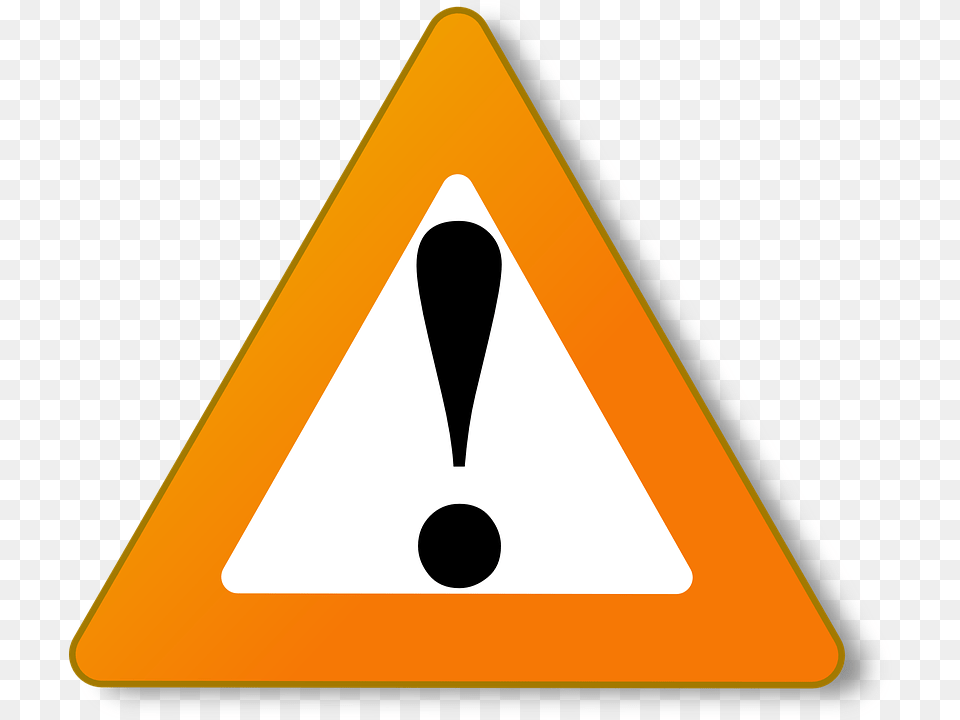 Sign Computer Symbol Cartoon Signs Danger, Triangle, Road Sign Png Image