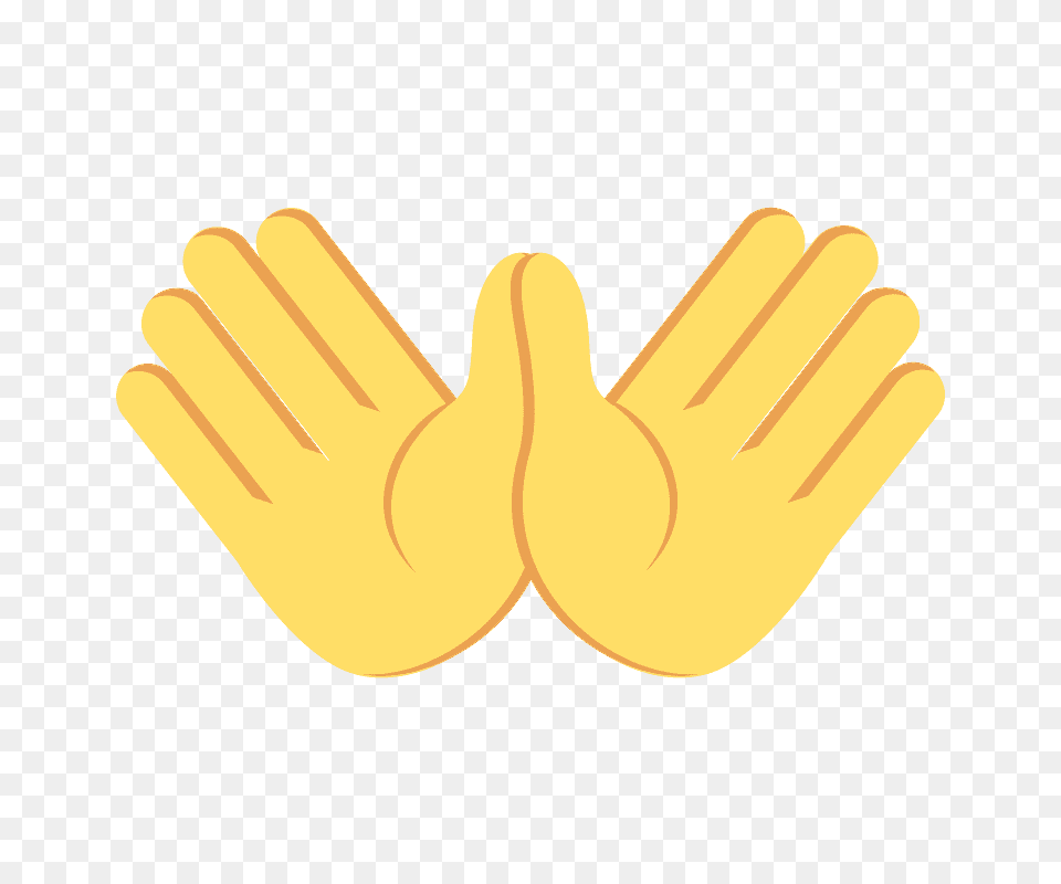 Sign Emoji Emoticon Vector Icon Open Hands Emoji Twitter, Clothing, Glove, Body Part, Hand Png Image