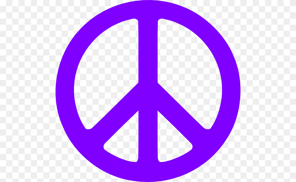 Sign Emoji On Purple Peace Sign, Symbol, Disk Free Transparent Png