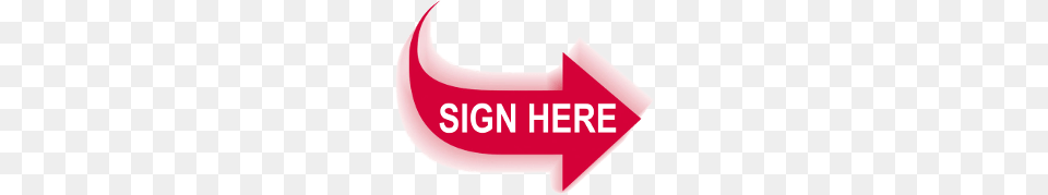 Sign Here Flying Arrow, Logo Png Image