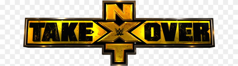 Sign In Nxt Takeover Logo, Cross, Symbol, Scoreboard Png Image