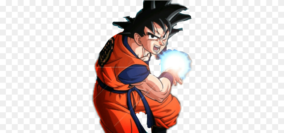 Sign In To Save It To Your Collection Goku Logo Dragon Ball, Book, Comics, Publication, Adult Free Transparent Png