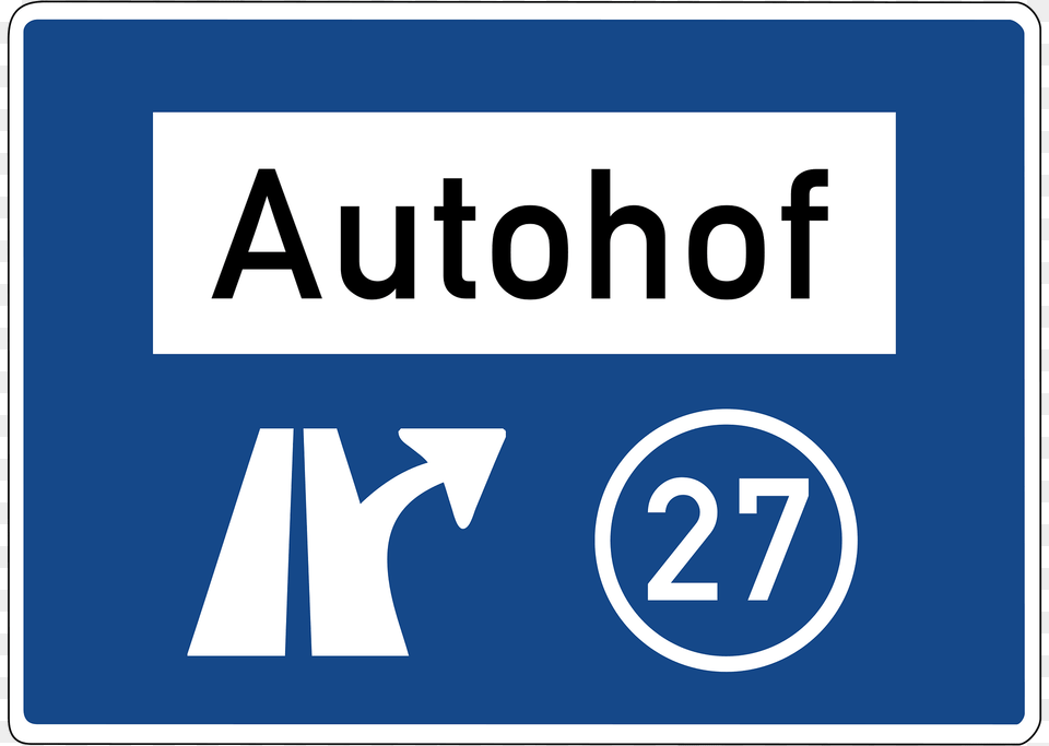 Sign Indicating Next Exit Has A Service Area Nearby Clipart, Symbol, Text, Number Png