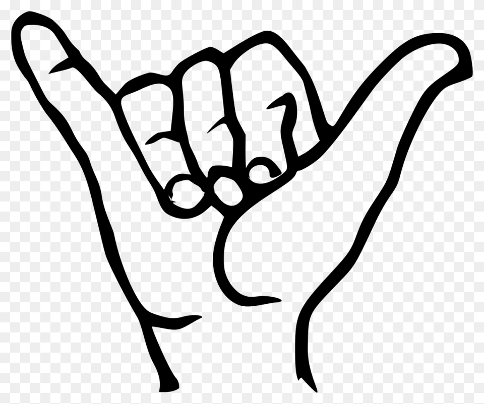Sign Language, Gray Free Transparent Png