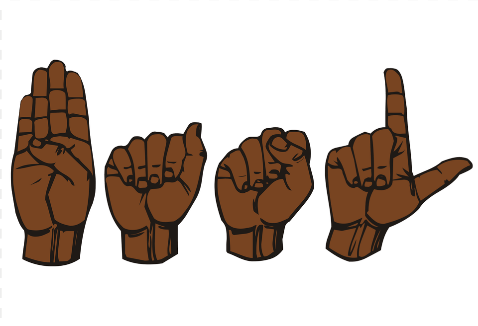 Sign Language Basl Clipart, Person, Hand, Body Part, Finger Free Png Download