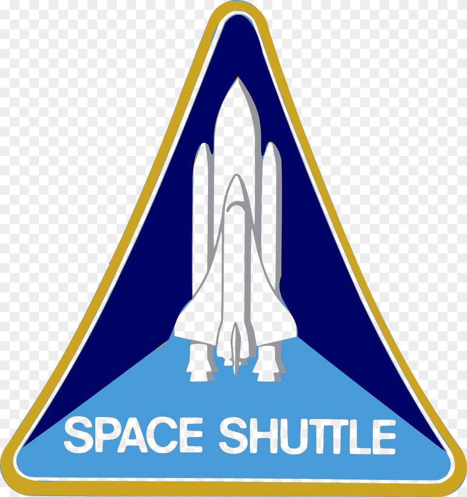 Sign Logo Shuttle Space Shuttle Patch, Aircraft, Transportation, Vehicle, Spaceship Free Png