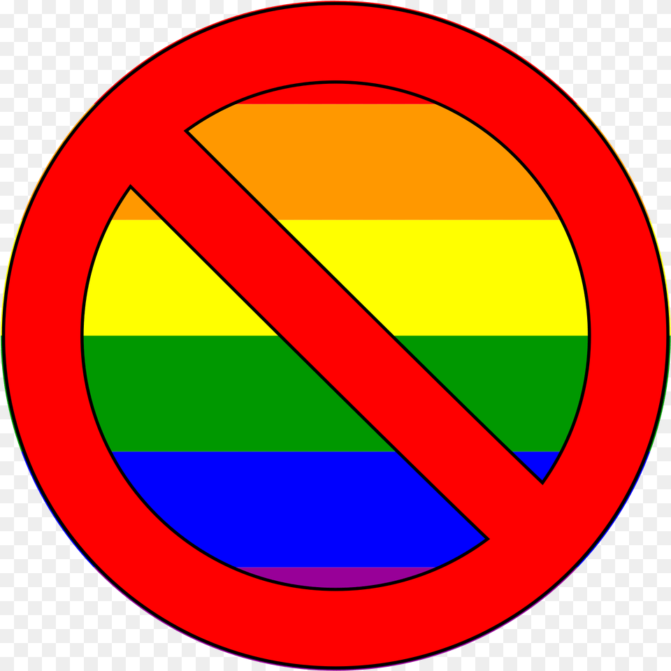 Sign No Gay Clipart Amp Clip Art Images No Gays, Symbol, Road Sign Free Png Download