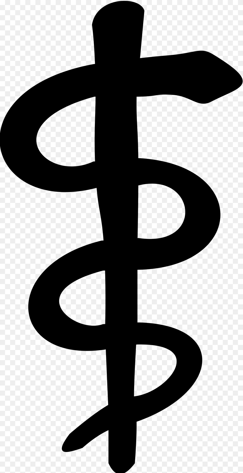 Sign Of Dollar 18 Buy Clip Art Rod Of Asclepius Black, Gray Free Png