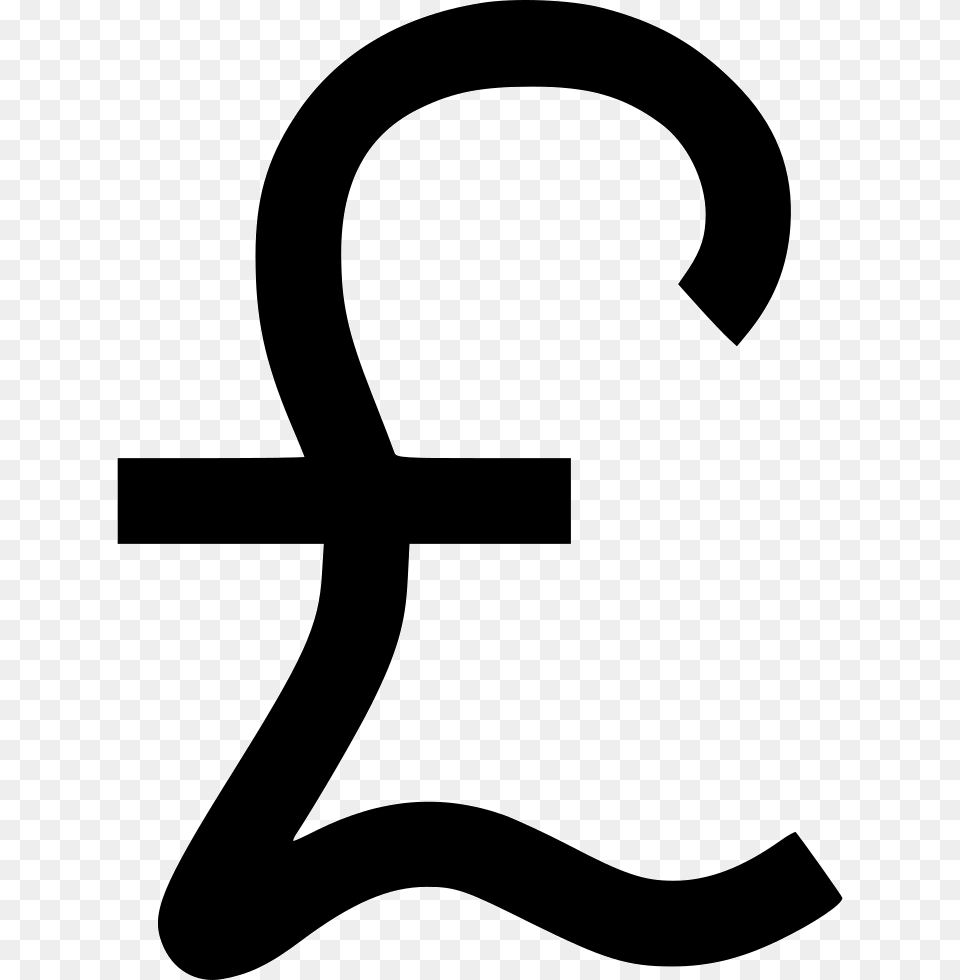 Sign Pound Sterling, Symbol, Text, Stencil, Alphabet Free Png Download