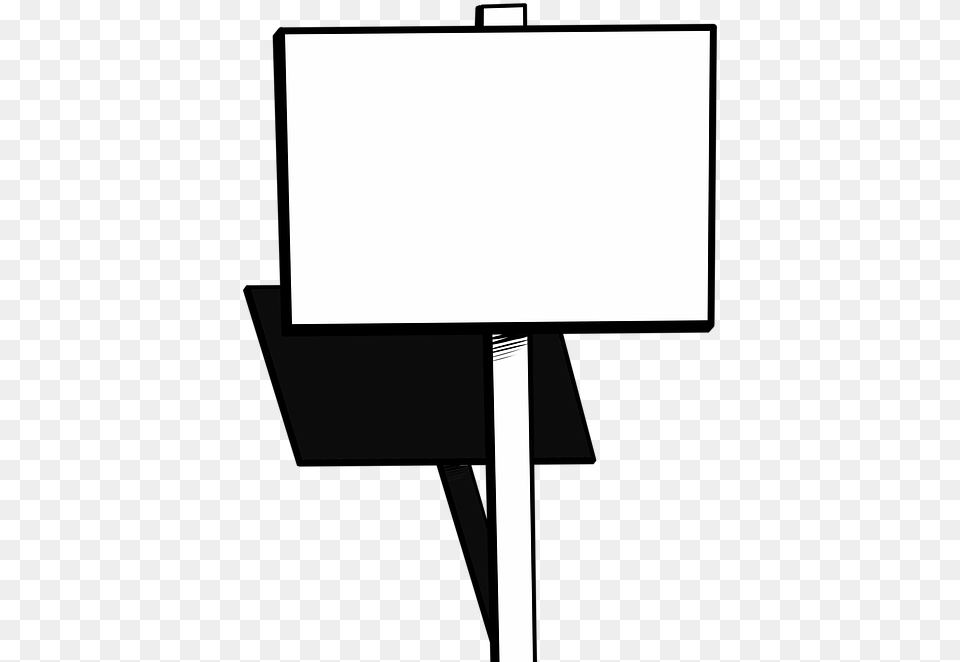 Sign Protest Blank Strike Placard Demonstration Blank Protest Sign, Advertisement, White Board Free Png Download